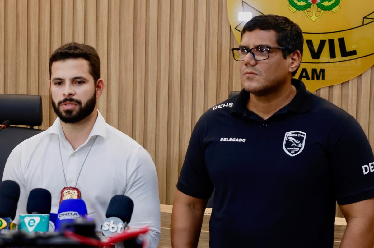 Polícia Civil prende dupla envolvida na morte de dono de assistência técnica de celular no bairro Cidade Nova
