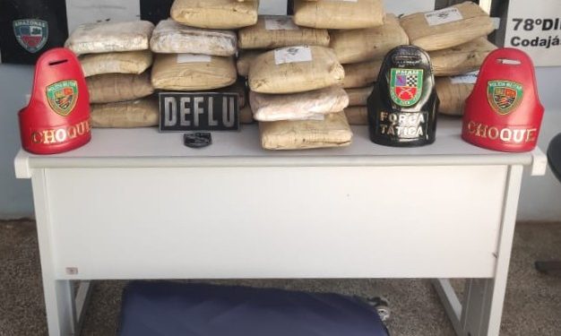 Operação Fronteira Mais Segura: mulher é presa com 25 tabletes de skunk em embarcação