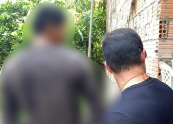 Vídeo: guarda municipal é preso por crimes sexuais praticados contra a enteada de 13 anos no interior do AM
