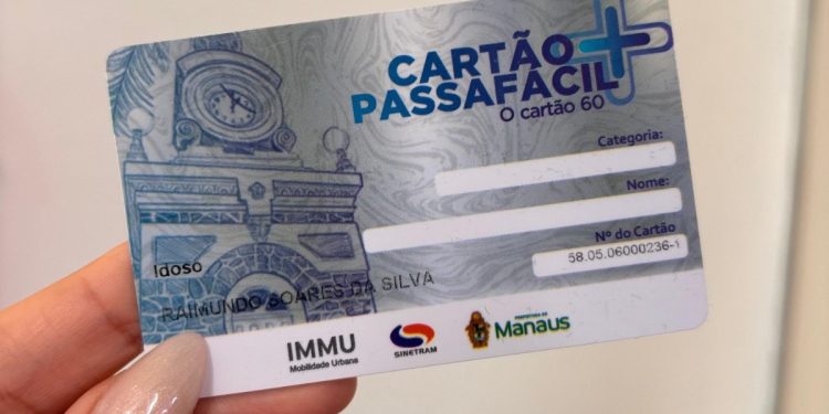 Prefeitura de Manaus lança Cartão PassaFácil+ opcional para idosos a partir de 60 anos