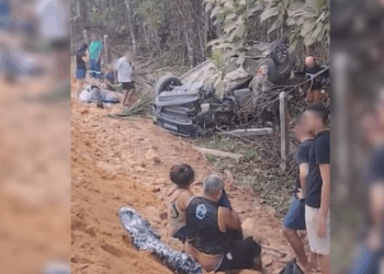 Vídeo: Motorista passa mal e acidente deixa feridos na AM-010