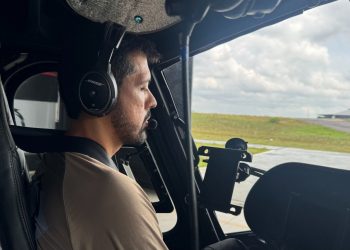 Departamento Aéreo da SSP-AM qualifica no Amazonas, primeiro piloto para operar helicóptero