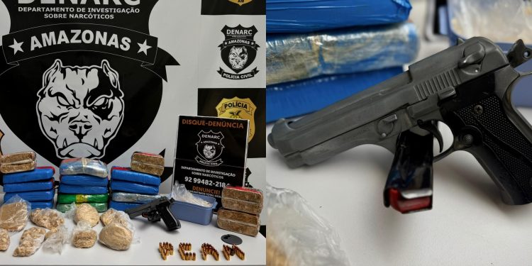 Polícia Civil prende homem em flagrante com cerca de 20 quilos de cocaína avaliados em R$ 1,5 milhão