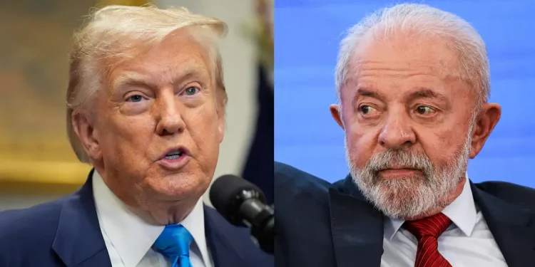 Lula conversa com Trump e pede fim de tarifaço a produtos brasileiros