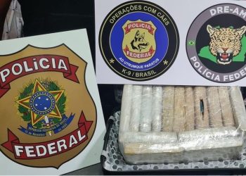 PF prende homem com 15kg de supermaconha no aeroporto de Manaus