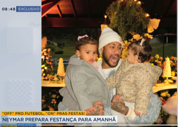 Fora dos gramados, Neymar prepara festa de R$ 4 milhões para a filha, Mavie