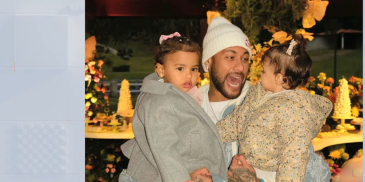 Fora dos gramados, Neymar prepara festa de R$ 4 milhões para a filha, Mavie