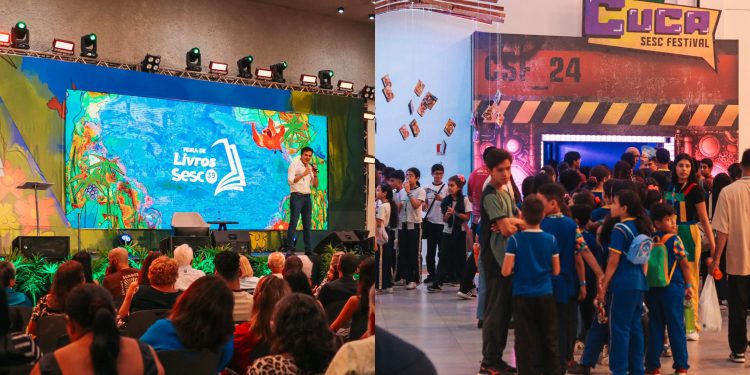 40ª Feira de Livros e 5º Cuca Sesc Festival começam nesta quinta (30)