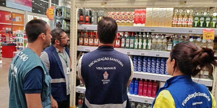 Operação ‘Zero Metanol’ chega a 28 estabelecimentos fiscalizados pela Prefeitura de Manaus