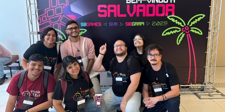 Laboratório ThinkTed se destaca no SBGames 2025 encerrado em Salvador