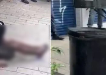 Corpo de homem é encontrado esquartejado em lixeira no Centro de Manaus