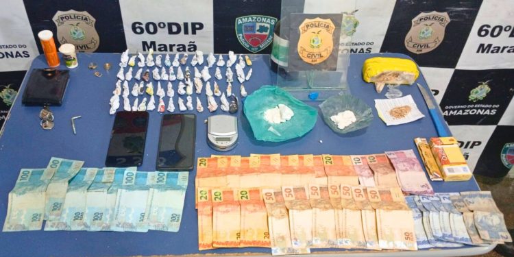 Em Maraã, MPAM e forças de segurança desarticulam mais de 20 pontos de venda de drogas neste ano