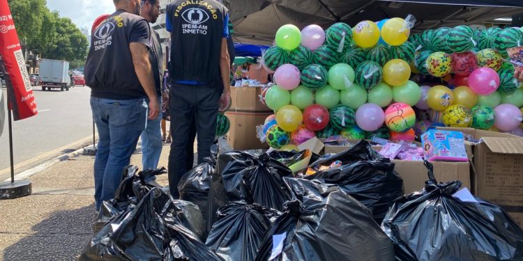 Operação Criança Segura: Ipem-AM apreende mais de três mil brinquedos
