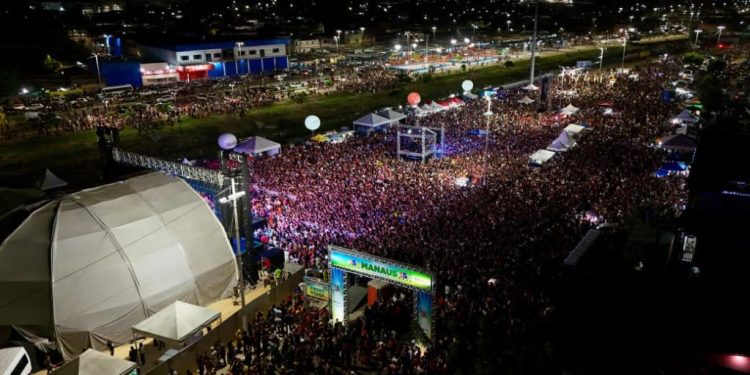 Manaus celebra 356 anos com shows de Nadson, o Ferinha e Klessinha da Seresta