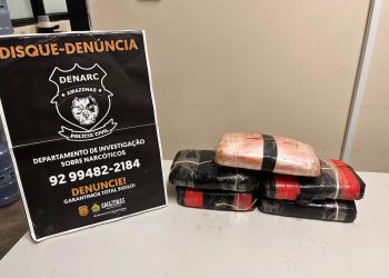 Polícia Civil prende homem e apreende R$ 427,5 mil em cocaína em casa no bairro Cidade Nova