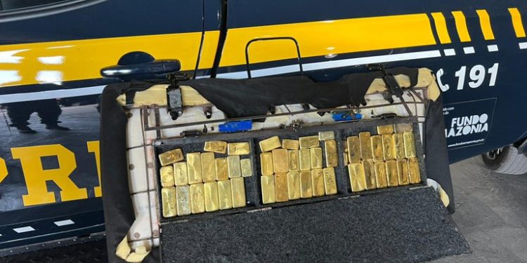 Com mais uma apreensão em Roraima, PRF se consolida como a polícia que mais apreende ouro no país