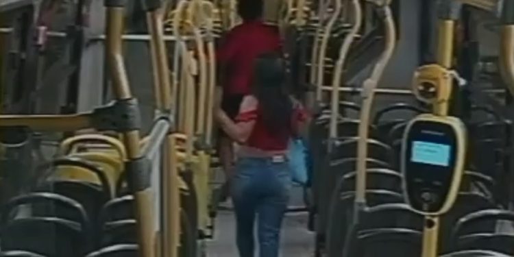 PC-AM divulga imagem de casal procurado por roubo a ônibus da linha 560