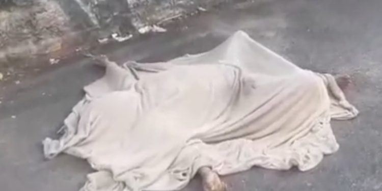 Vídeo: corpo com marcas de agressão é encontrado no Centro de Manaus