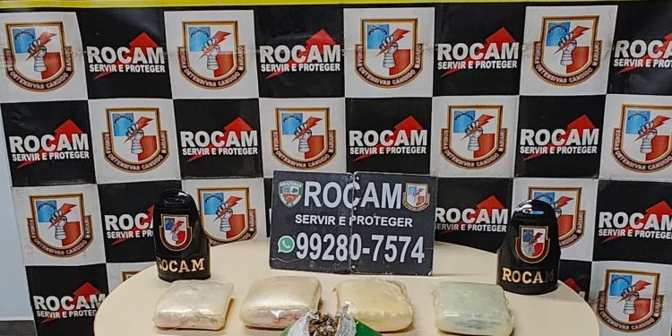 Polícia Militar do Amazonas prende trio com cinco tabletes de droga vindas de São Paulo de Olivença