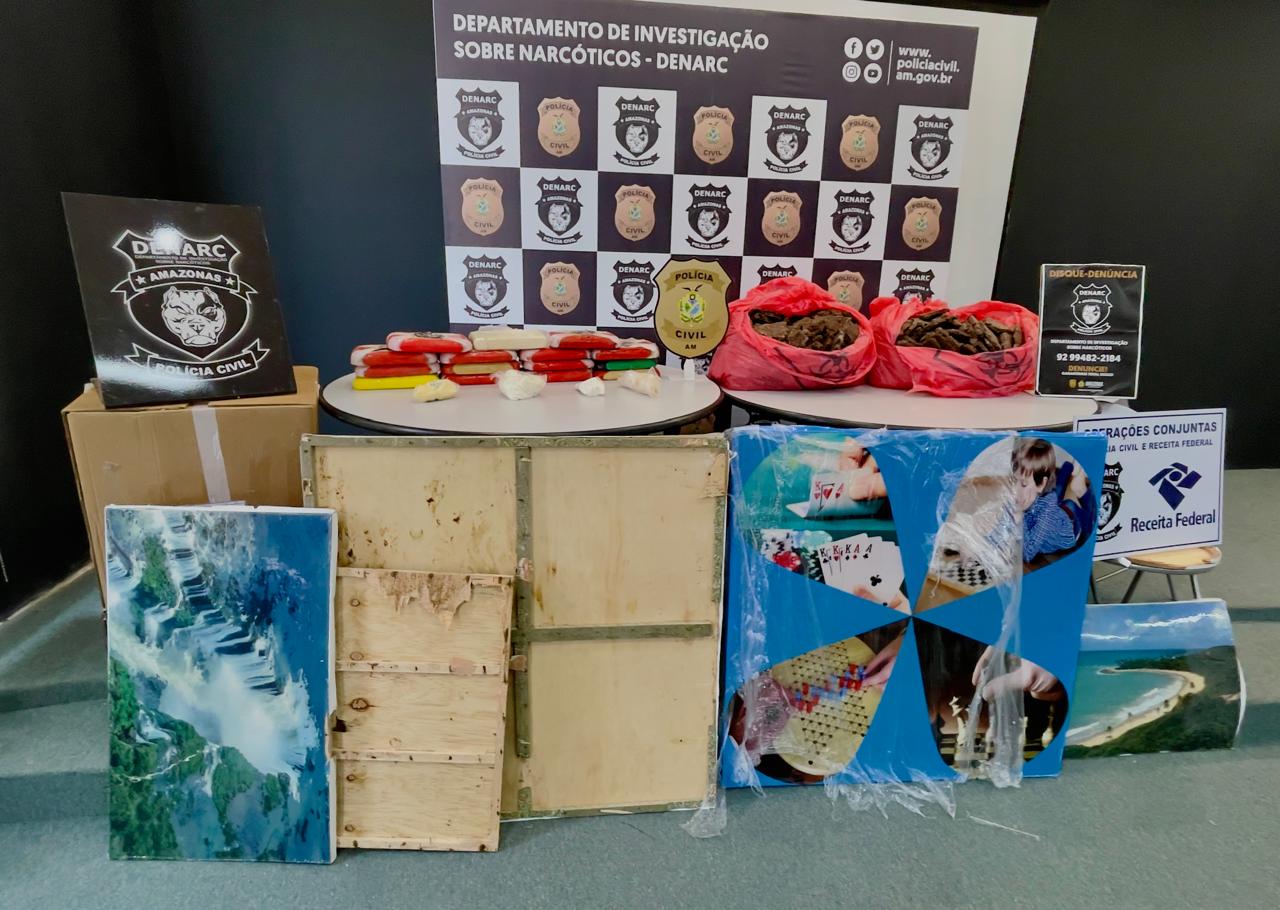 Líder na região norte, Amazonas é o 6° estado que mais apreende drogas no país