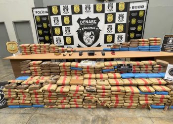 PC-AM apreende cerca de 300 kg de drogas avaliados em R$ 5,5 milhões