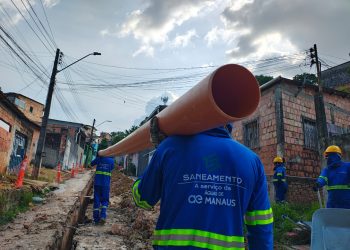 Trata Bem Manaus: Expansão da coleta e tratamento de esgoto segue em nove zonas da cidade