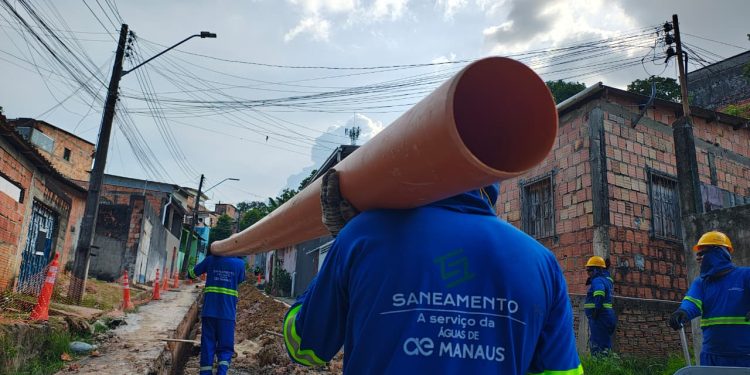 Trata Bem Manaus: Expansão da coleta e tratamento de esgoto segue em nove zonas da cidade
