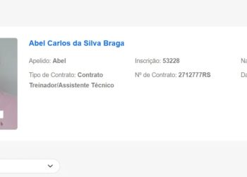 Regularizado no Internacional, Abel Braga aparece de rosa no BID