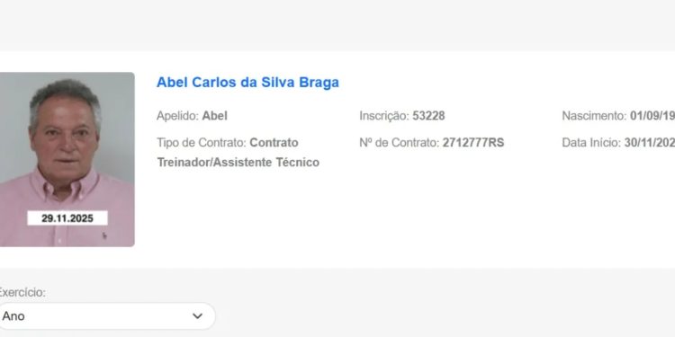 Regularizado no Internacional, Abel Braga aparece de rosa no BID