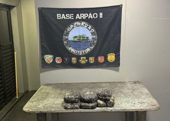 Base Arpão 2: PMAM apreende sete tabletes de entorpecentes escondidos dentro de ar-condicionado