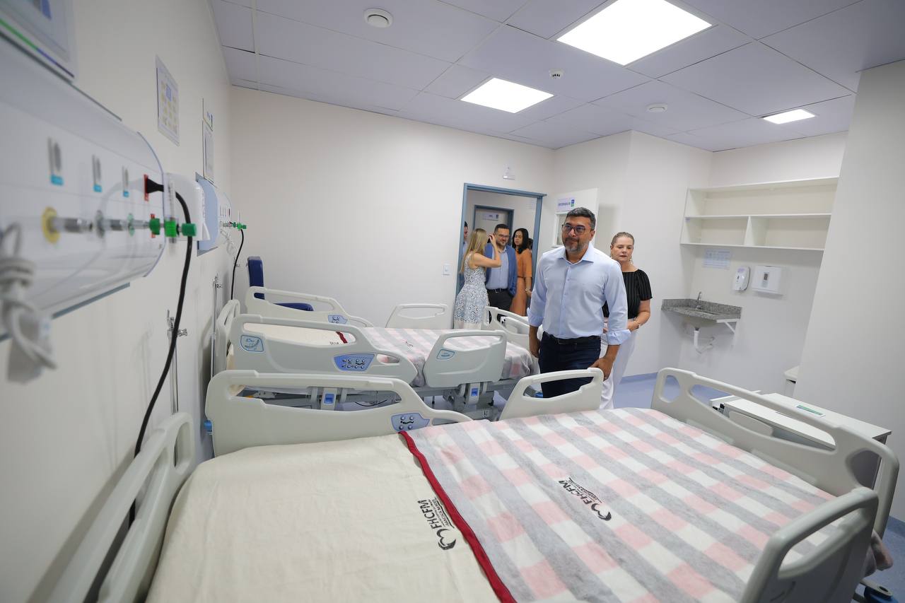 Governador Wilson Lima inaugura primeira etapa das obras de modernização do Hospital Francisca Mendes