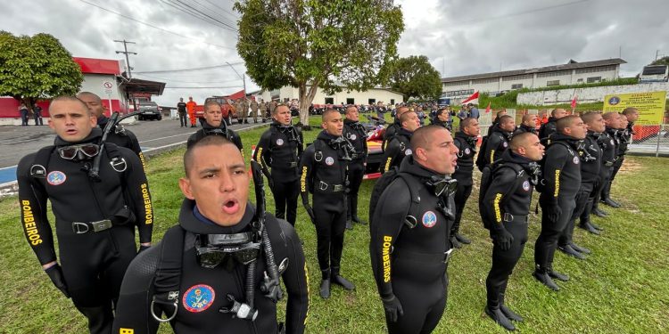 CBMAM ampliou em 169% o número de mergulhadores da corporação