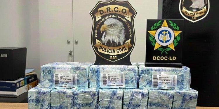 Polícia Civil apreende R$ 1,7 milhão e desarticula esquema de lavagem de dinheiro do Comando Vermelho no Amazonas