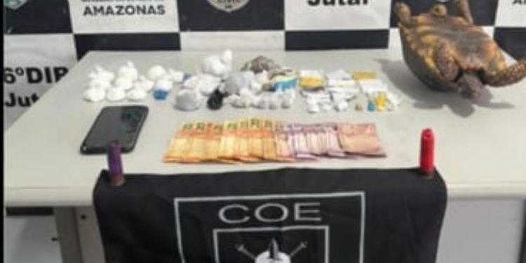 Operação Interior Mais Seguro prende seis pessoas e apreende drogas e armas em Jutaí e Coari