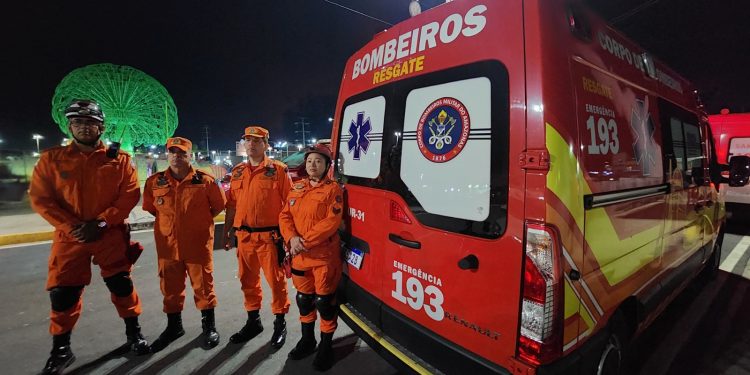 Corpo de Bombeiros reforça serviço de prevenção na Ponta Negra, Alameda Alphaville e Orla do Amarelinho