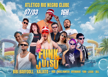 Funk No Jutsu une cultura geek, funk e atrações nacionais em Manaus