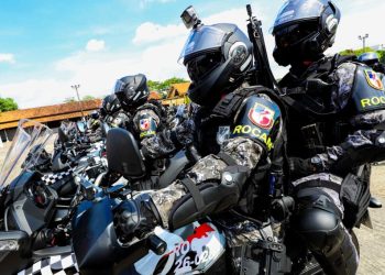 Polícia Militar do Amazonas amplia patrulhamento ostensivo em áreas de difícil acesso com uso de motocicletas