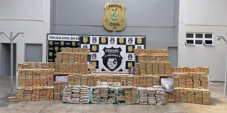 PC-AM desarticula grupo criminoso e apreende uma tonelada de maconha tipo skunk avaliada em mais de R$ 19 milhões