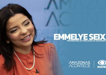 Amazonas Acontece recebe Emmelye Seixas, proprietária do Mercadão do Suplemento