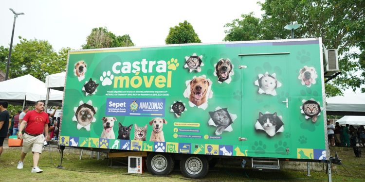 Governo do Amazonas inaugura sexto Castramóvel e amplia atendimentos gratuitos no estado