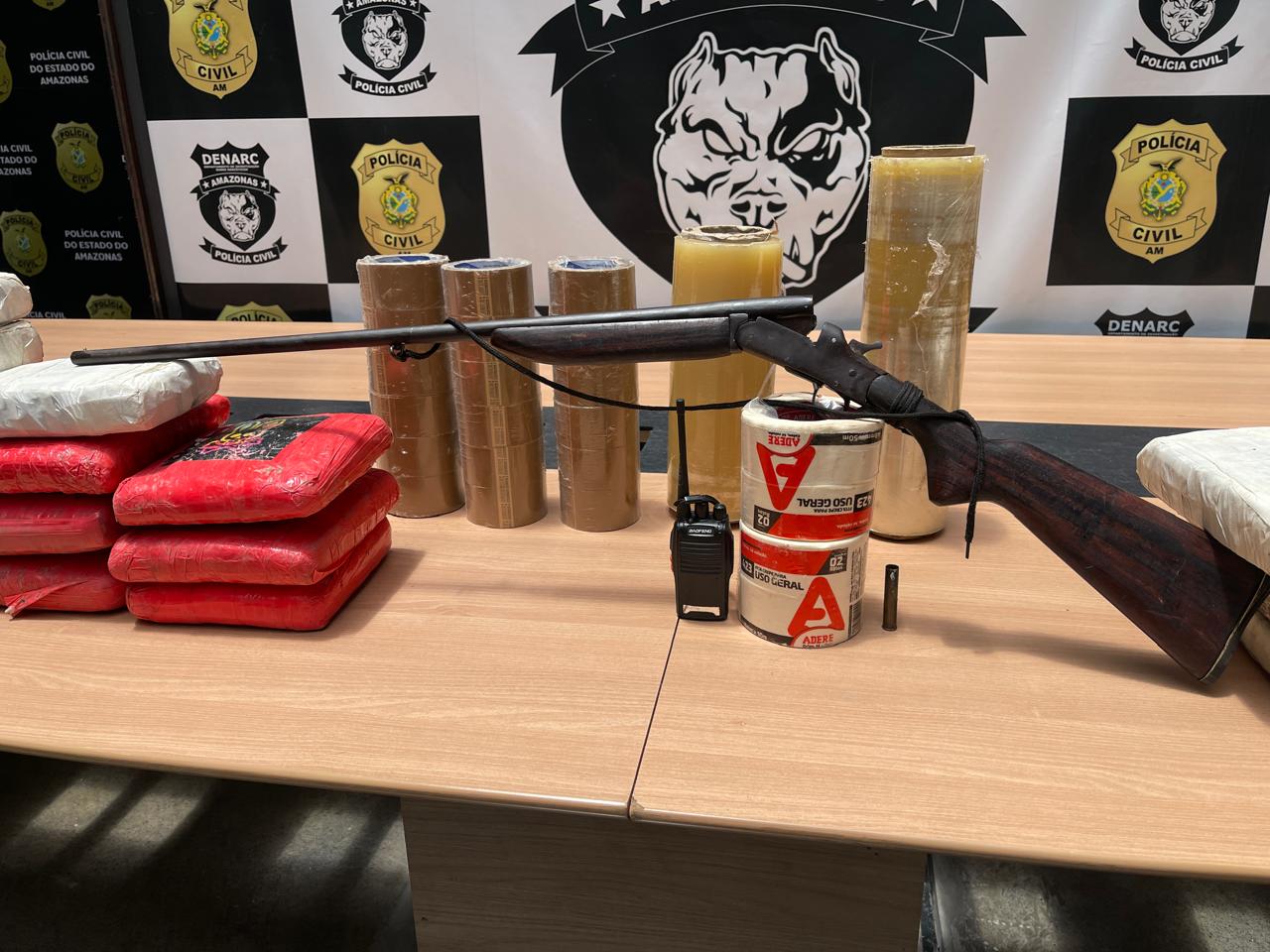 Polícia Civil desarticula núcleo de organização criminosa que atuava no tráfico entre Manaus e Parintins