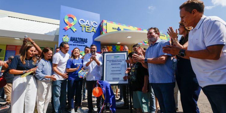 Governador Wilson Lima entrega terceiro Caic TEA e fortalece rede de atendimento a crianças com autismo
