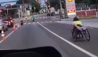 Paratleta é atropelada por motorista bêbado durante corrida em Manaus