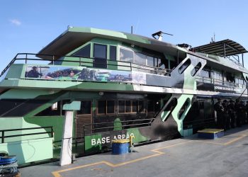 Base Arpão 1 é posicionada em Jutaí para fortalecer combate ao narcotráfico