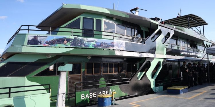 Base Arpão 1 é posicionada em Jutaí para fortalecer combate ao narcotráfico