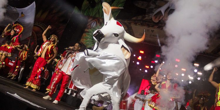 Ensaio dos Bumbás 2026: Curral do Garantido celebra 30 anos do MAG e fortalece tradição em Manaus