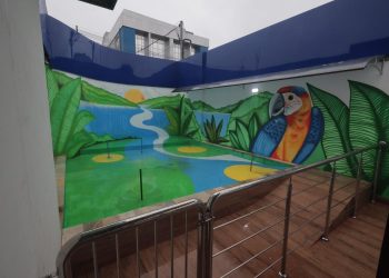 Governador Wilson Lima vistoria obras do Centro de Atenção Integral Juventude TEA, em Manaus