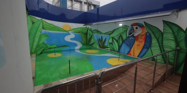 Governador Wilson Lima vistoria obras do Centro de Atenção Integral Juventude TEA, em Manaus