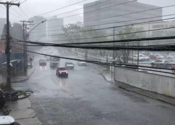 Prefeitura registra três ocorrências em razão da chuva neste domingo e reforça monitoramento em diferentes áreas