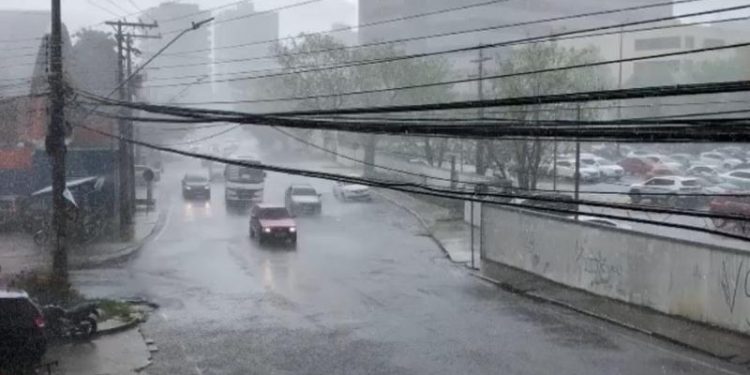 Prefeitura registra três ocorrências em razão da chuva neste domingo e reforça monitoramento em diferentes áreas